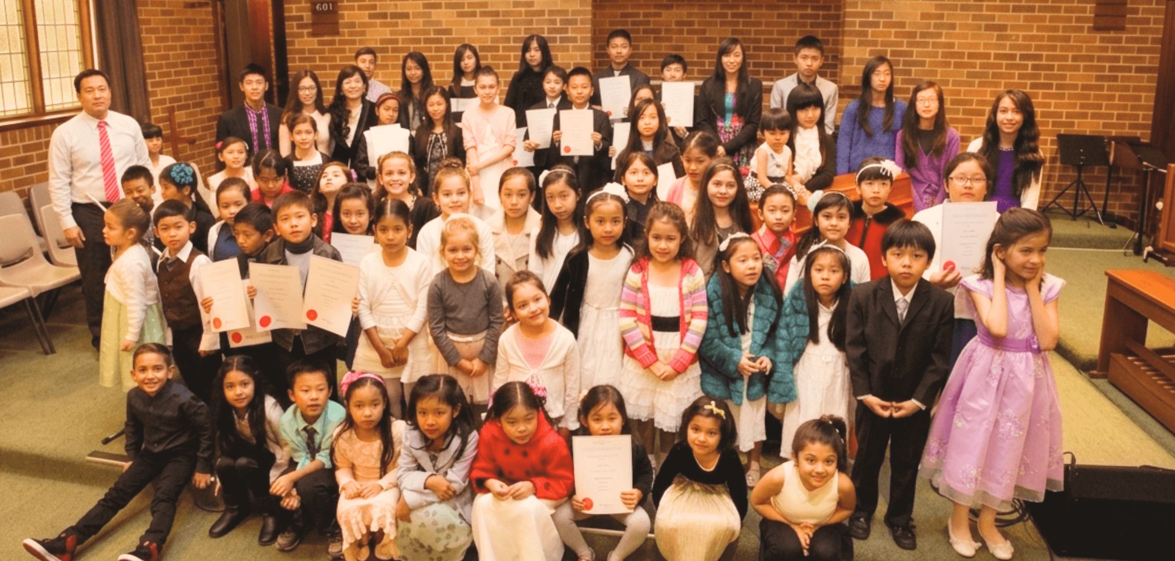 Our mission is to help students build not only strong musical skills, but also confidence and a lifelong love for music.
